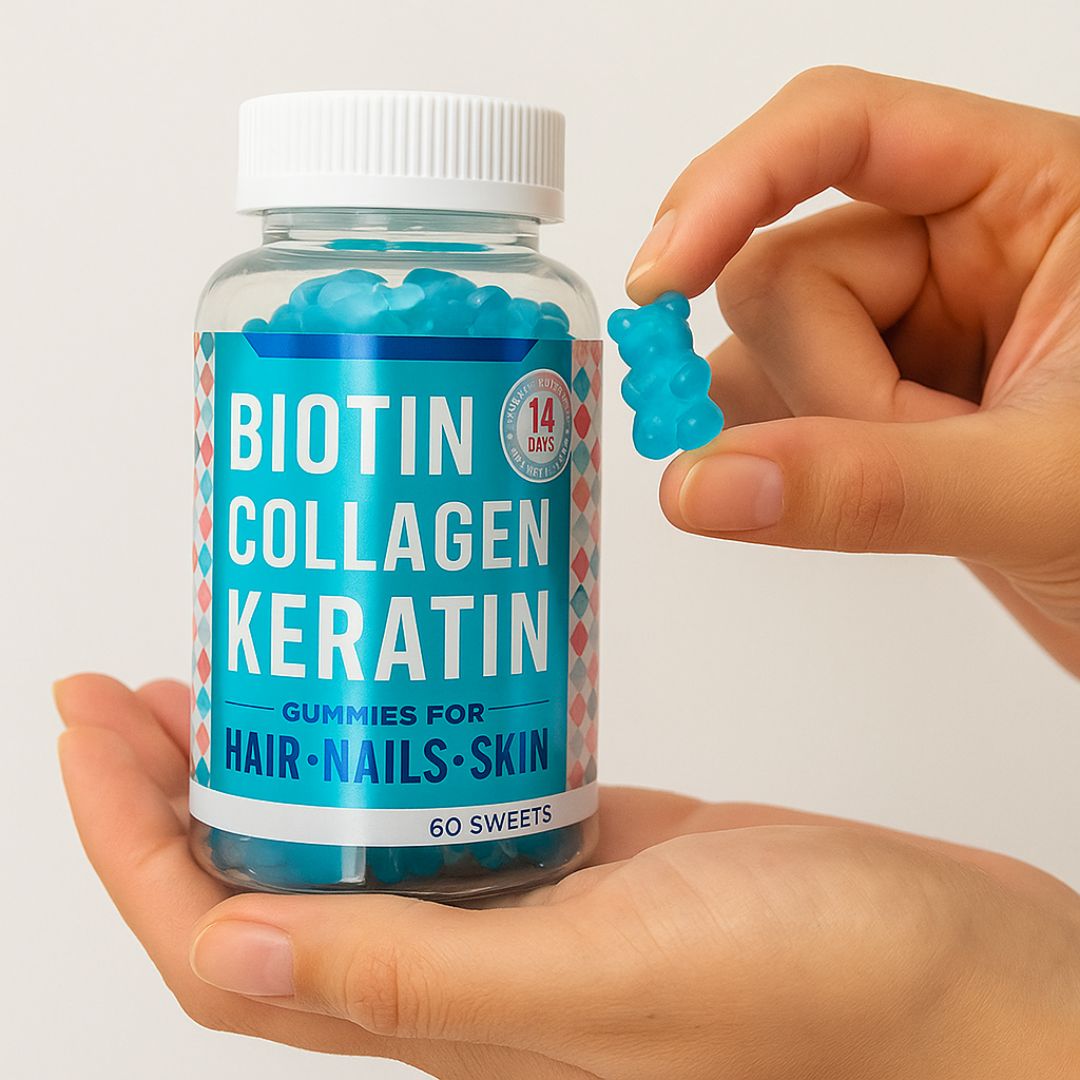 Gomitas de Biotina, Colágeno y Keratina