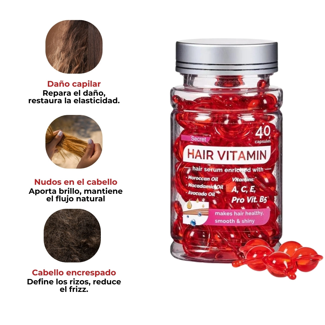 Aceite de Vitamina Agam Marroquí – Nutrición y Reparación para un Cabello de Ensueño