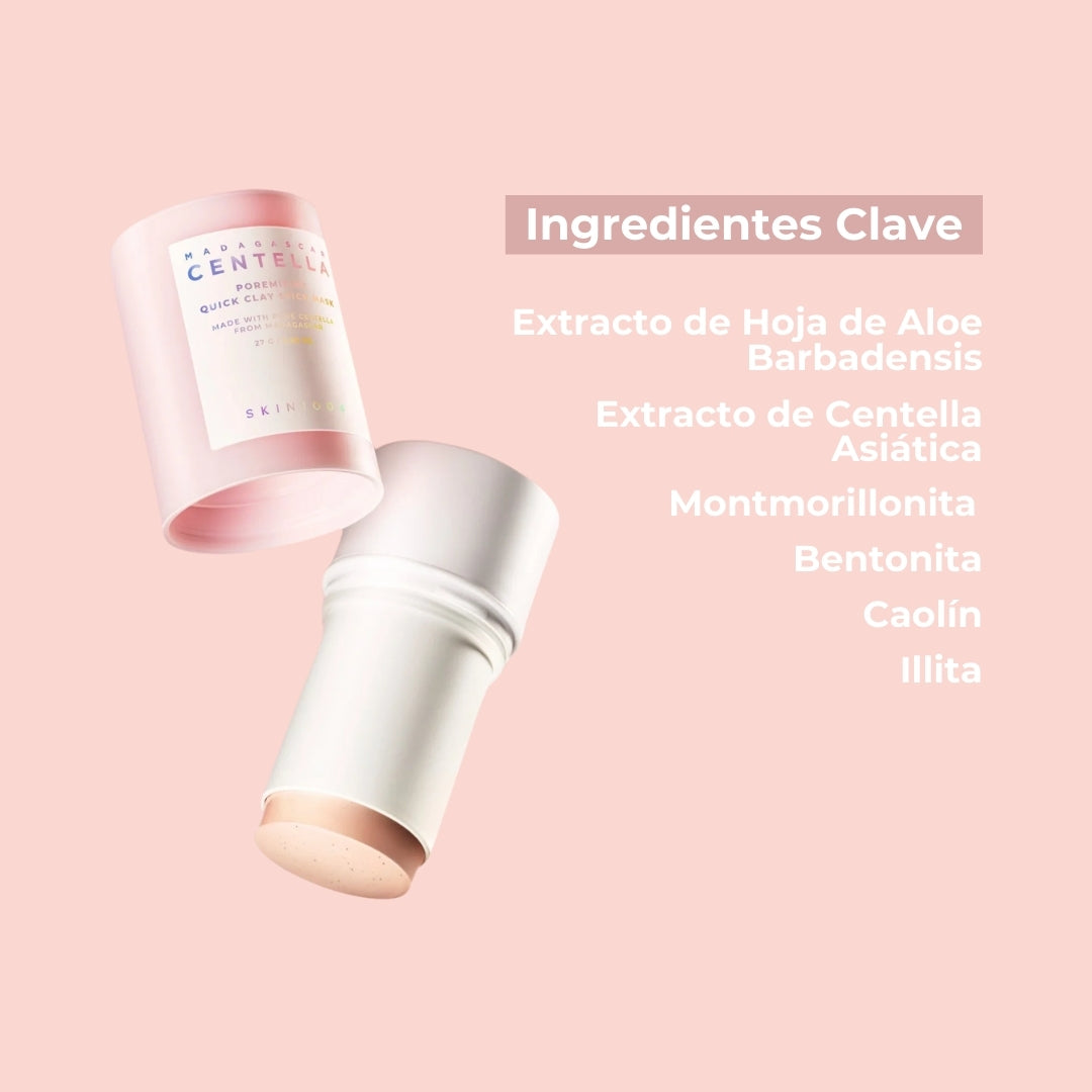 Mascarilla Rápida de Arcilla en Barra Poremizante